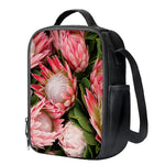 Bunches of Proteas Print Crossbody Lunch Bag