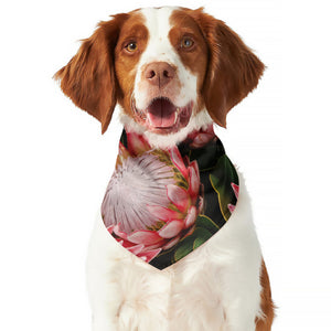 Bunches of Proteas Print Dog Bandana