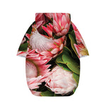Bunches of Proteas Print Dog Zip Up Hoodie