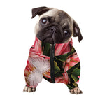 Bunches of Proteas Print Dog Zip Up Jacket