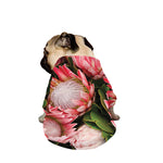 Bunches of Proteas Print Dog Zip Up Jacket