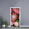 Bunches of Proteas Print Door Sticker