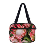 Bunches of Proteas Print Double Strap Bible Bag
