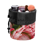 Bunches of Proteas Print Drawstring Makeup Bag
