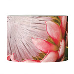 Bunches of Proteas Print Drum Lamp Shade