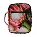 Bunches of Proteas Print Front Pocket Bible Bag