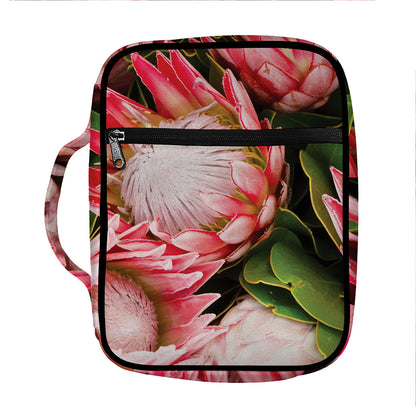 Bunches of Proteas Print Front Pocket Bible Bag
