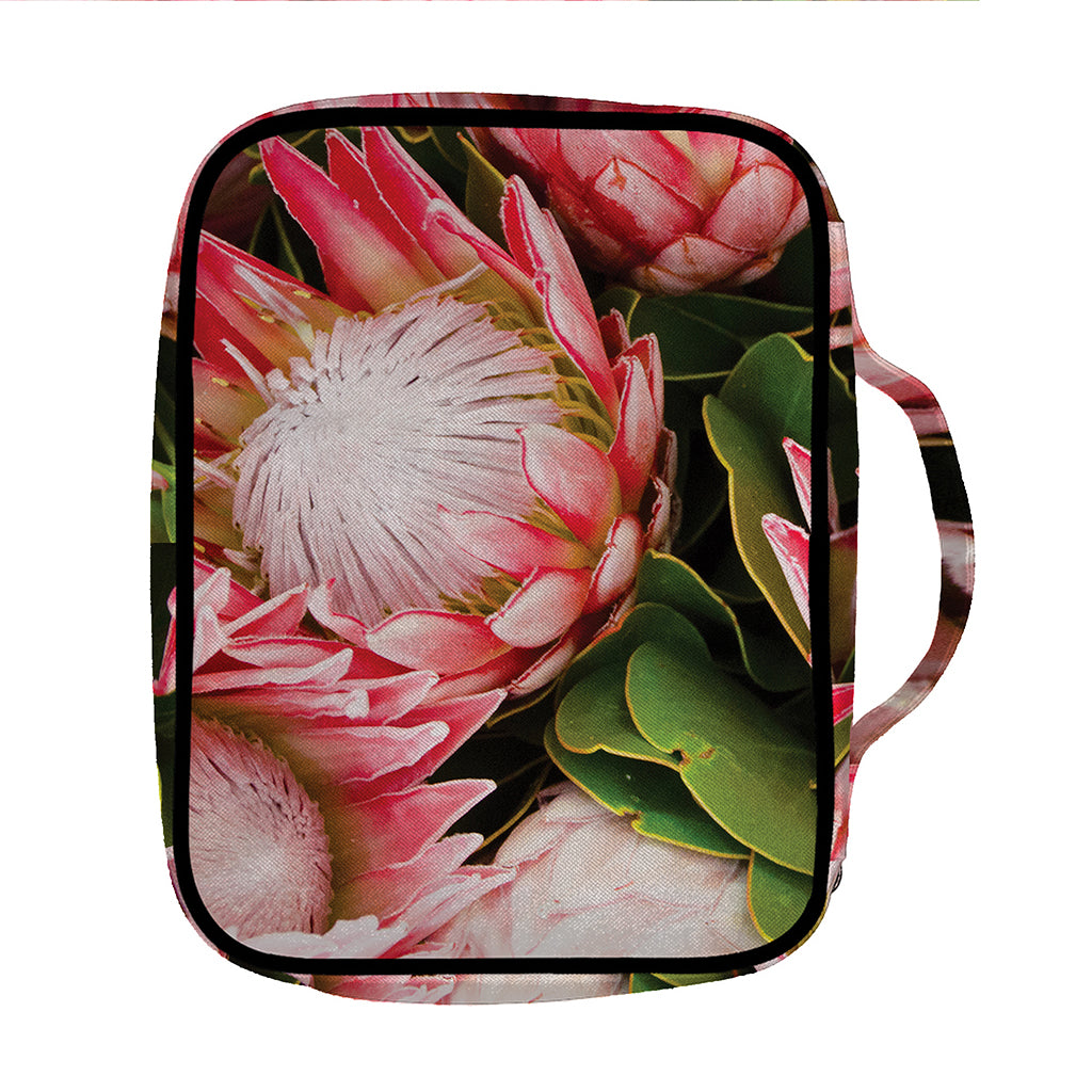 Bunches of Proteas Print Front Pocket Bible Bag