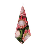 Bunches of Proteas Print Hand Towel