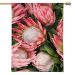 Bunches of Proteas Print House Flag