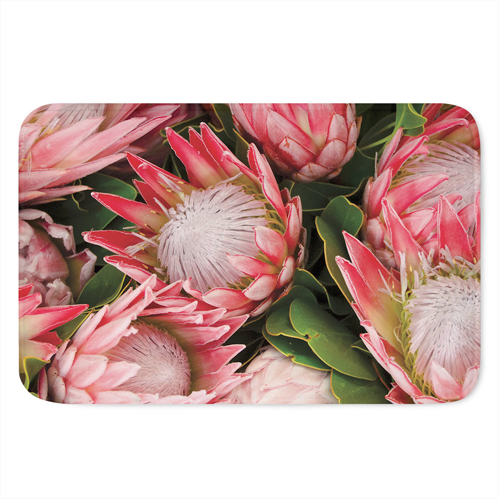 Bunches of Proteas Print Indoor Door Mat