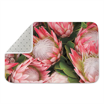 Bunches of Proteas Print Indoor Door Mat