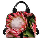 Bunches of Proteas Print Insulated Lunch Bag