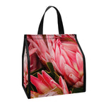 Bunches of Proteas Print Insulated Lunch Tote