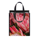 Bunches of Proteas Print Insulated Lunch Tote