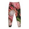 Bunches of Proteas Print Jogger Pants