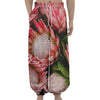 Bunches of Proteas Print Lantern Pants