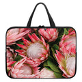 Bunches of Proteas Print Laptop Sleeve With Handle