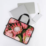 Bunches of Proteas Print Laptop Sleeve With Handle