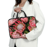 Bunches of Proteas Print Laptop Sleeve With Handle