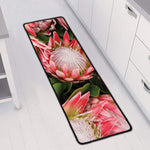Bunches of Proteas Print Long Kitchen Mat