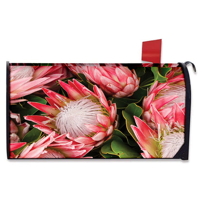 Bunches of Proteas Print Mailbox Cover