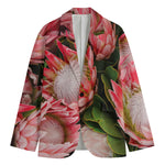 Bunches of Proteas Print Men's Blazer