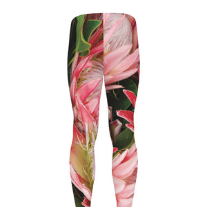 Bunches of Proteas Print Men's leggings