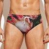 Bunches of Proteas Print Men's Swim Briefs