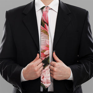 Bunches of Proteas Print Necktie