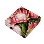 Bunches of Proteas Print Outdoor Seat Cushion Cover