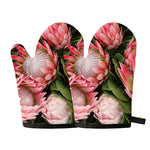 Bunches of Proteas Print Oven Mitts