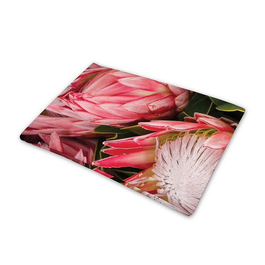Bunches of Proteas Print Pet Cooling Mat Cover