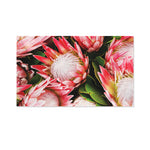 Bunches of Proteas Print Polyester Flag