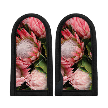 Bunches of Proteas Print Skillet Handle Cover