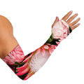 Bunches of Proteas Print Sun Protection Arm Sleeves