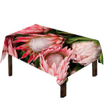 Bunches of Proteas Print Tablecloth