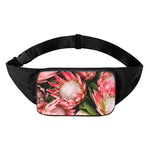 Bunches of Proteas Print Waist Bag