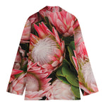 Bunches of Proteas Print Women's Blazer