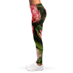 Bunches of Proteas Print Women's Leggings