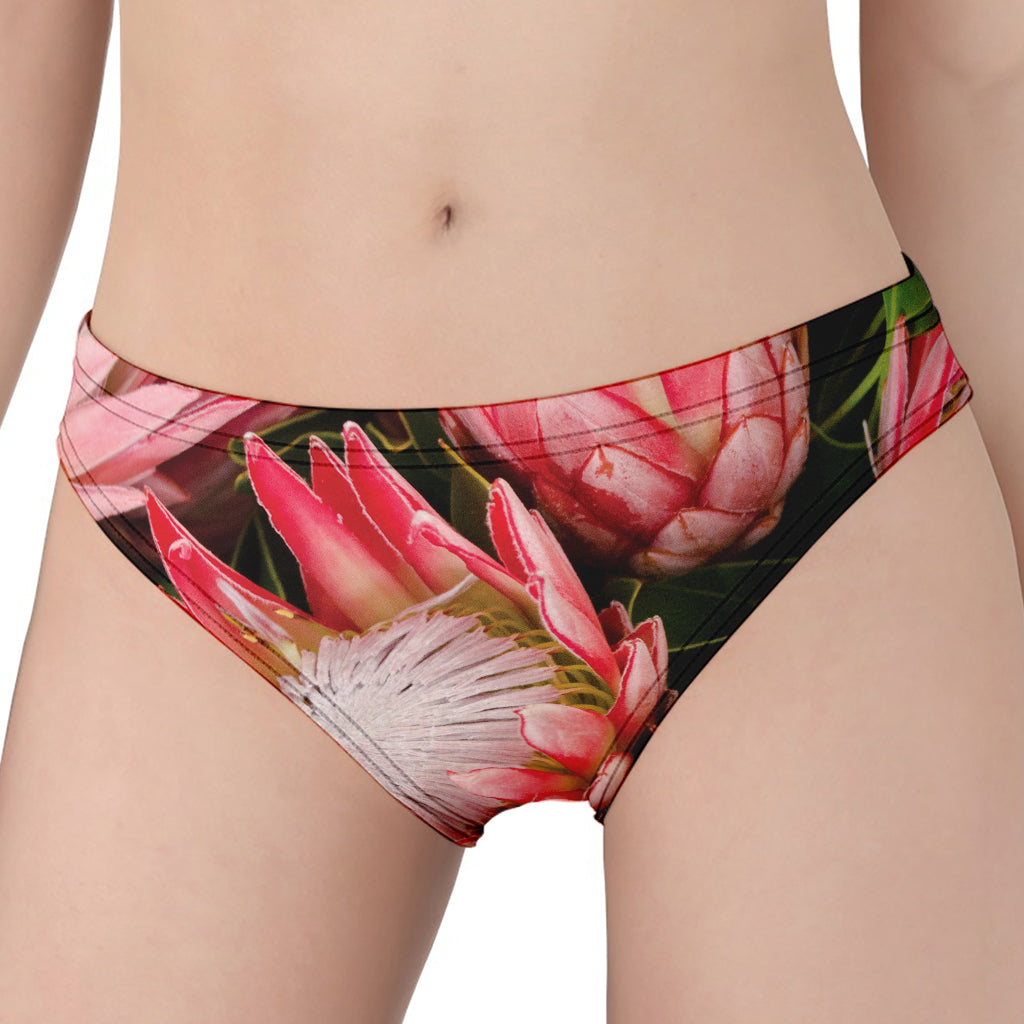 Bunches of Proteas Print Women's Panties