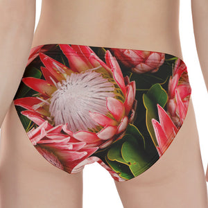 Bunches of Proteas Print Women's Panties