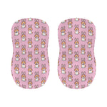 Bunny Corgi Pattern Print Bar Stool Covers