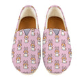 Bunny Corgi Pattern Print Casual Shoes