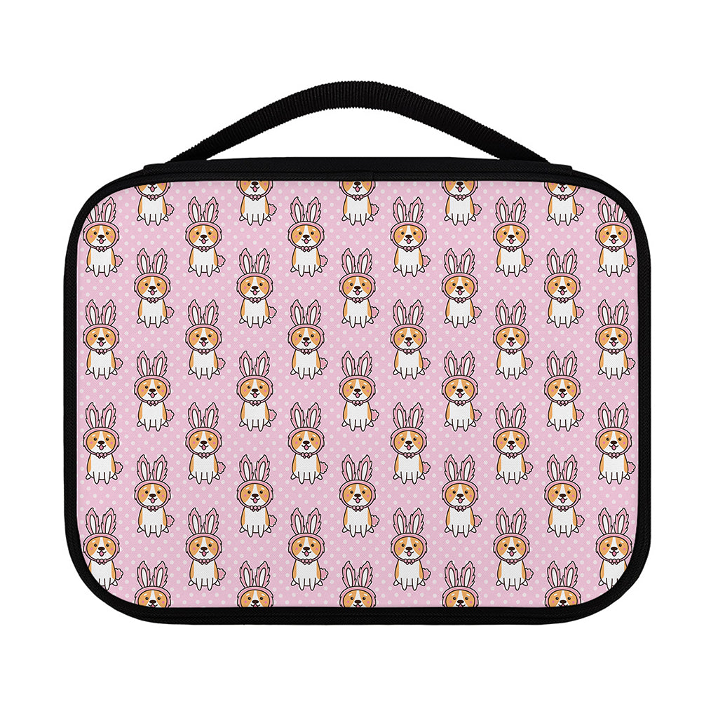 Bunny Corgi Pattern Print Classic Bible Case