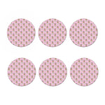 Bunny Corgi Pattern Print Coaster Set