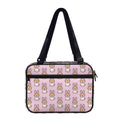 Bunny Corgi Pattern Print Double Strap Bible Bag