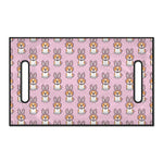 Bunny Corgi Pattern Print Golf Cart Seat Cover