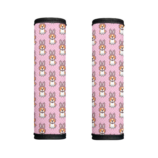 Bunny Corgi Pattern Print Handle Covers