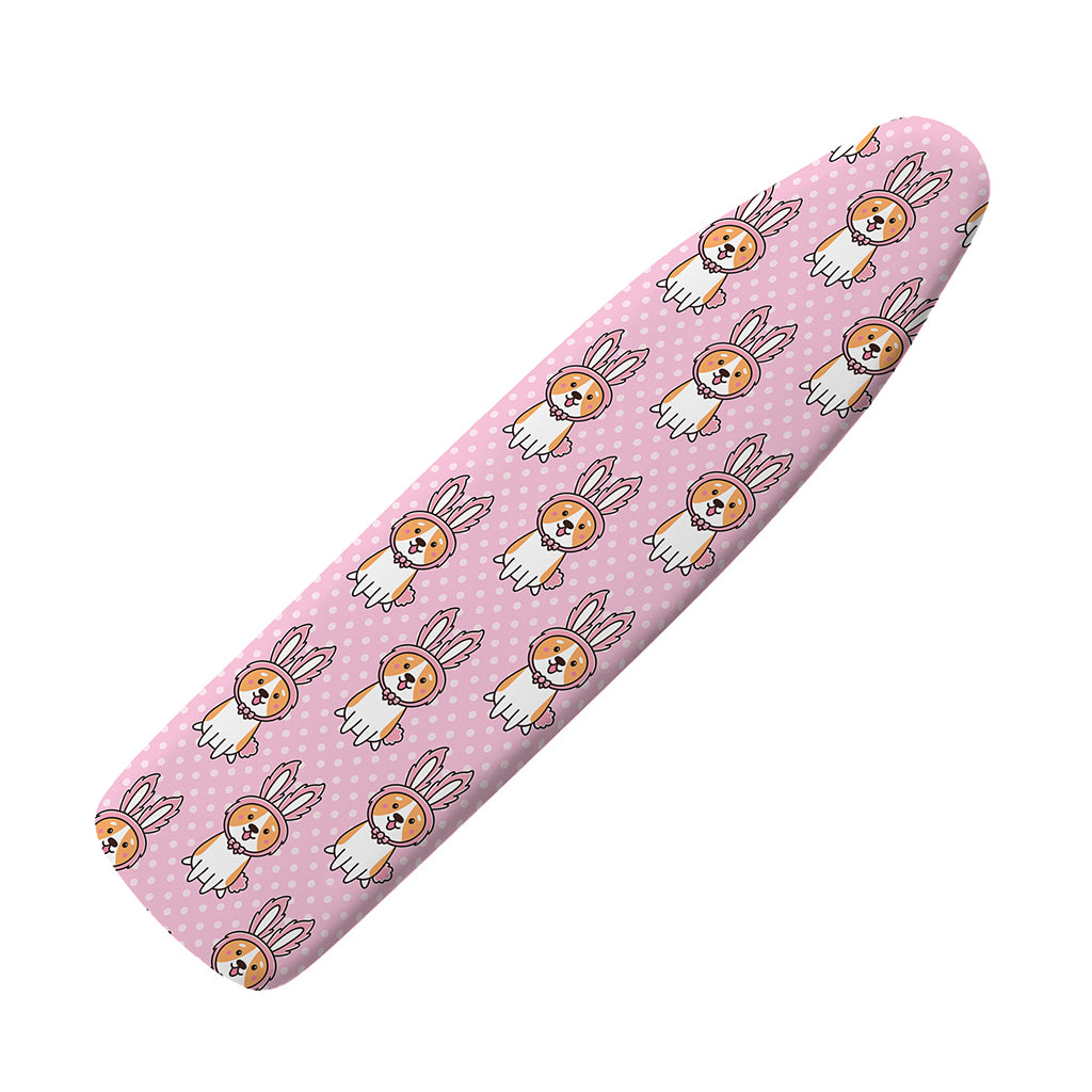 Bunny Corgi Pattern Print Ironing Board Cover